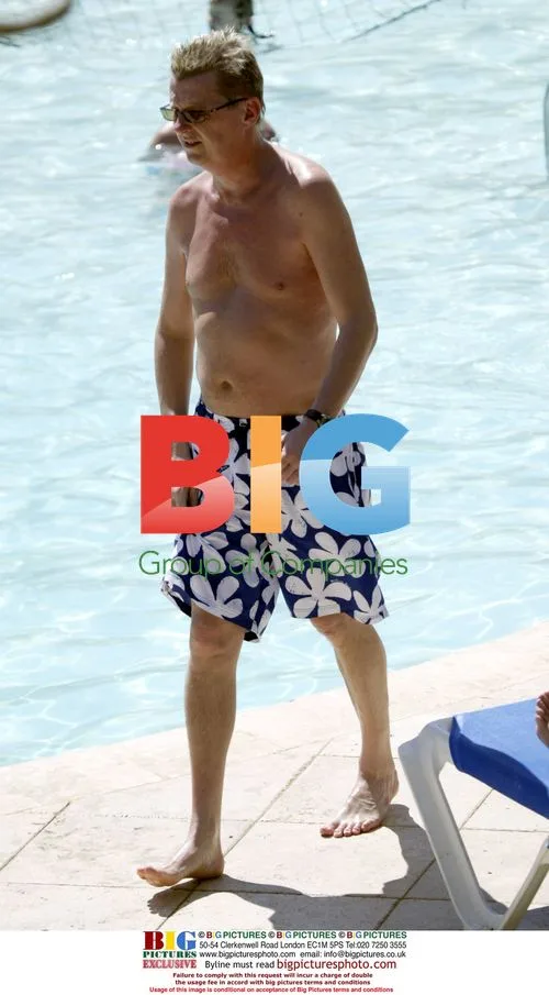 Kevin Kennedy on holiday in Barbados