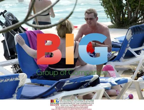 Actor Kevin Kennedy on holiday in Barbados