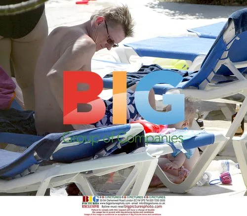 Kevin Kennedy on holiday in Barbados