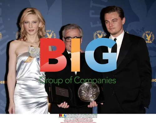 Cate Blanchett, Martin Scorsese, and Leonardo DiCaprio at DGA Awards