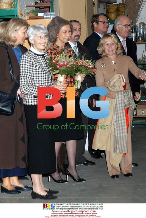 Queen Sofia of Spain Visits Foundation