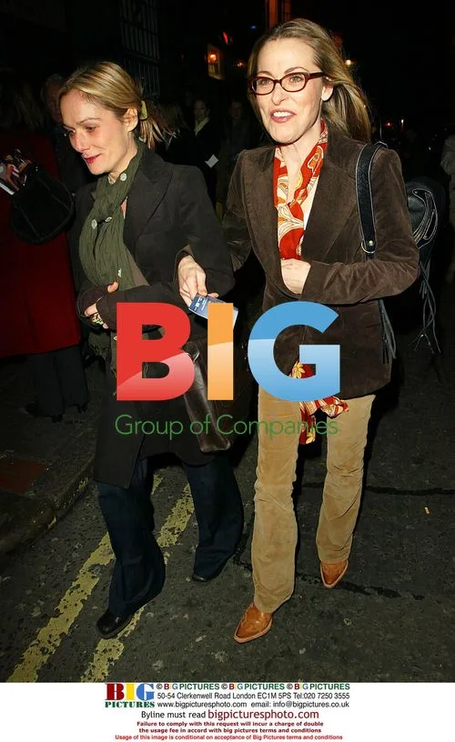 Amanda Donohue at 'A life in the theatre' afterparty