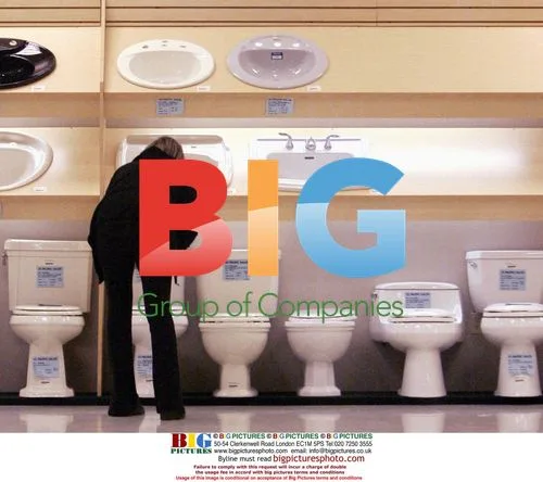 Barbra Streisand and James Brolin shop for bathroom appliances