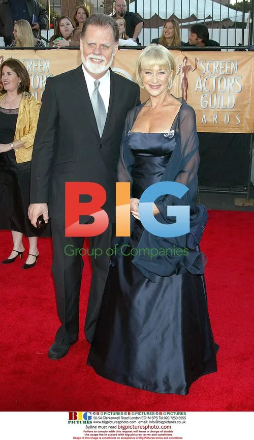 Helen Mirren and Taylor Hackford at SAG Awards