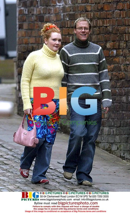 Coronation Street Cast on Set