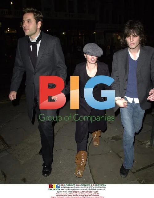 Sadie Frost and David Walliams in London