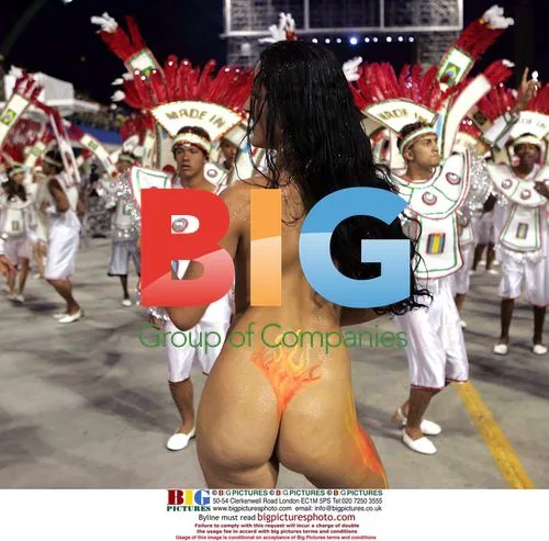 Parade of the Primeira da Aclimacao in Rio de Janeiro