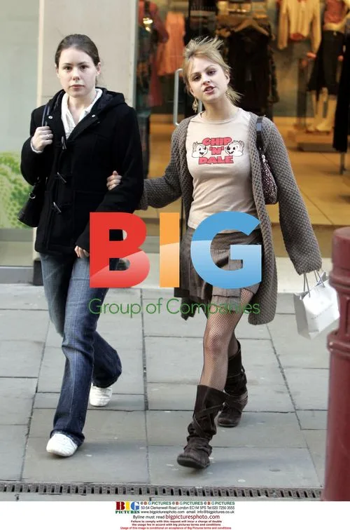 Tina O'Brien out shopping in Manchester