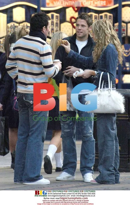 Everton's James Beattie Shopping in Liverpool