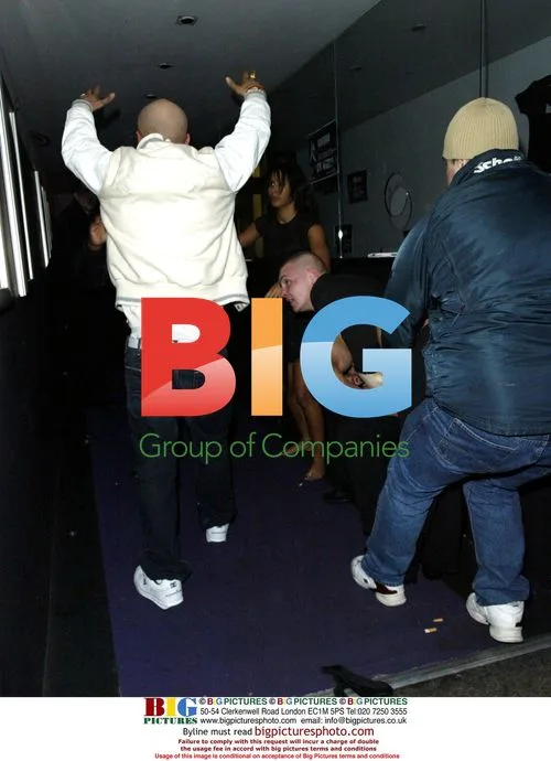 DJ Goldie Argues With Security at Brit Awards 2005