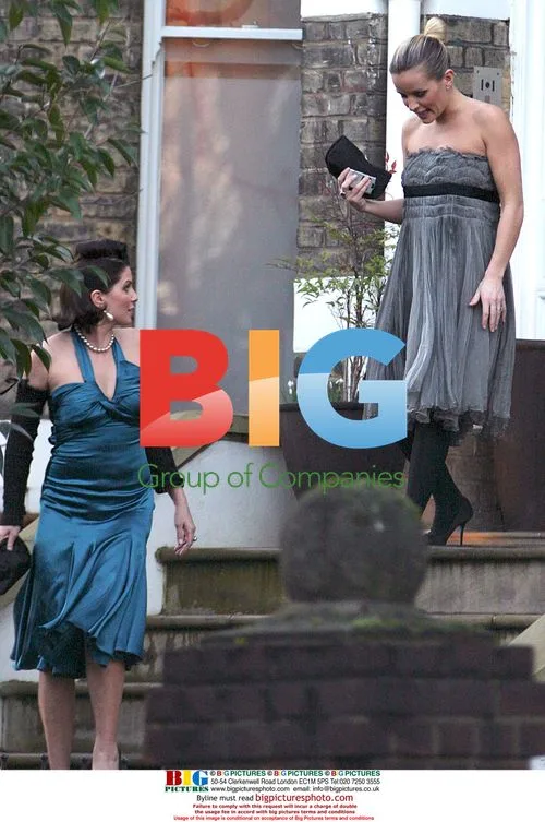 Sadie Frost takes tumble before BAFTA Awards