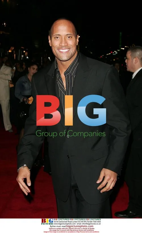 Dwayne 'the rock' Johnson at 'Be Cool' Premiere