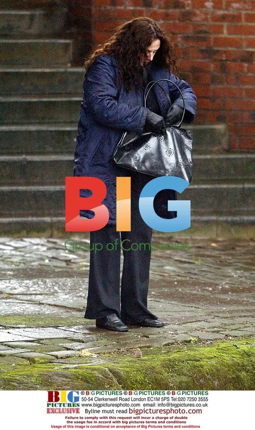 Kathryn Hunt films Coronation Street scene
