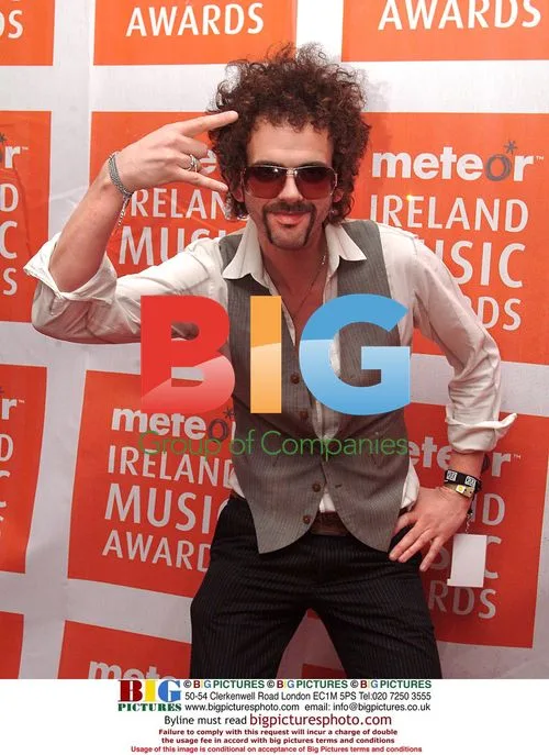 Frankie Poullain at Meteor Ireland Music Awards