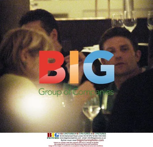 George Michael and Kenny Goss Dining in Berlin