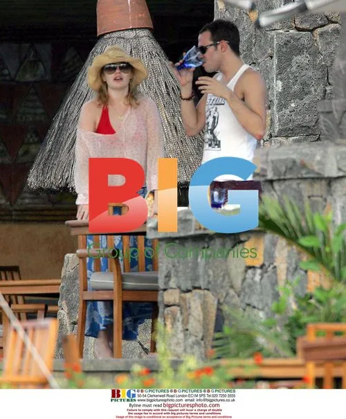 Will Young on holiday in the Indian Ocean