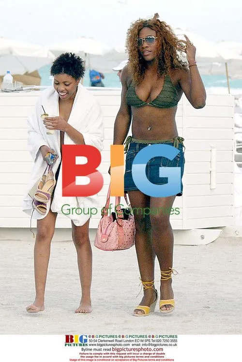Serena Williams on Miami Beach