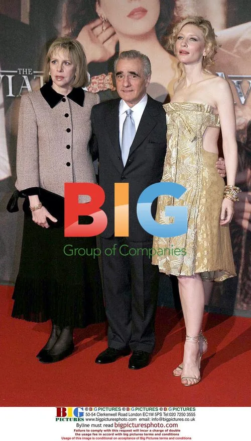Kate Blanchet and Martin Scorsese at 'The Aviator' premiere
