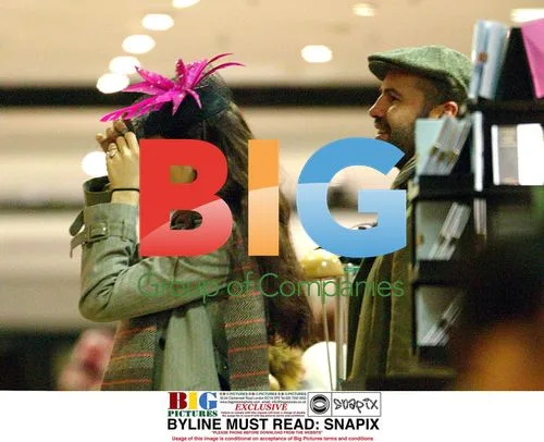 Kelly Brook and Billy Zane Shopping