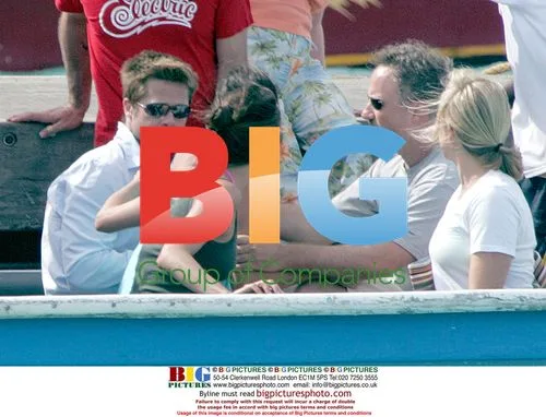 Brad Pitt and Jennifer Aniston on Vacation after Split