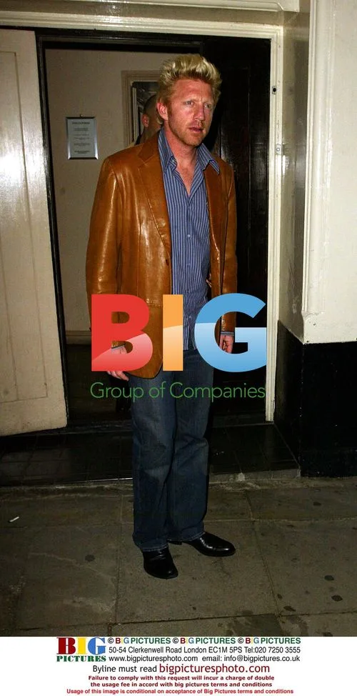 Boris Becker at Wellington Club in London