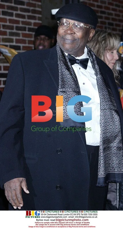 B.B. King Leaves 'Late Show' Taping