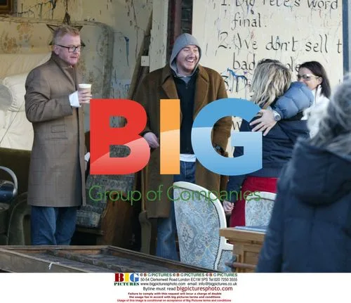 Chris Evans and Billie Piper at Camden Market