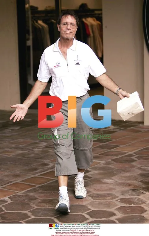 Sir Cliff Richard on Shopping Spree in Malibu