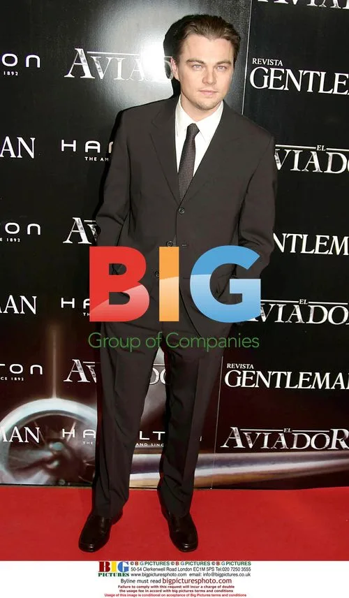 Leonardo DiCaprio at 'The Aviator' premiere