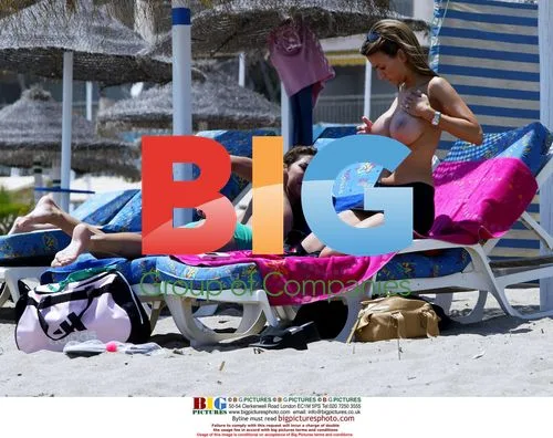 Models Leilani and Lucy Becker on Canary Islands Beach