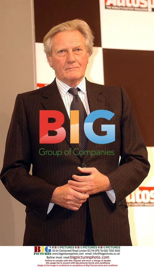 Ex MP Michael Heseltine at Autosport Show