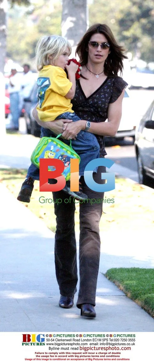 Cindy Crawford's Son Enjoys Baby Treatment