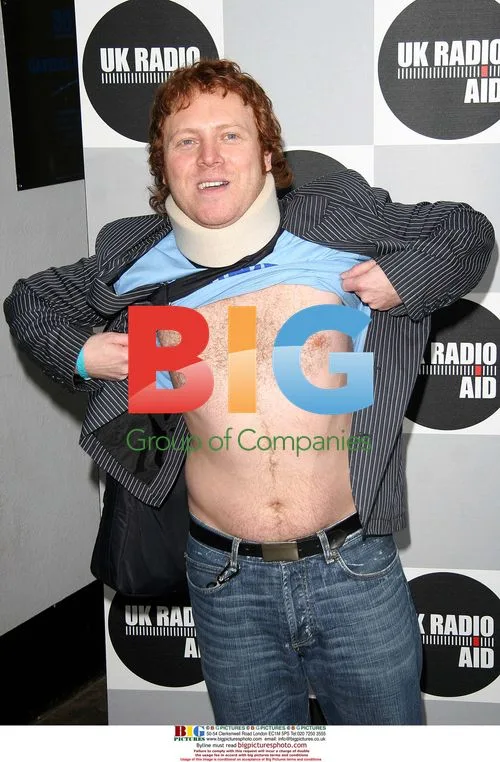 Comedian Avid Merion at UK Radio Aid