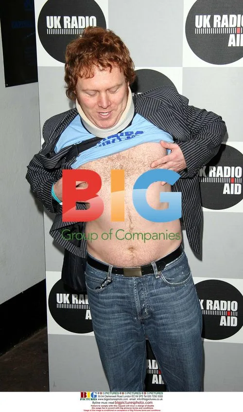 Comedian Avid Merion at UK Radio Aid