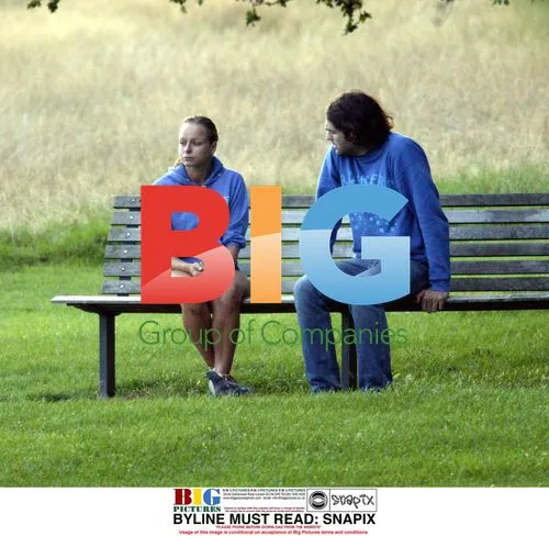 Samantha Morton and Boyfriend in London Park