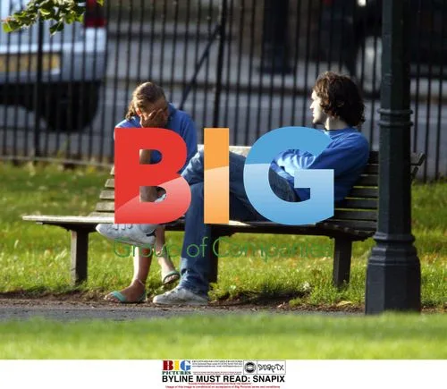 Samantha Morton and Brett Shaw in London Park