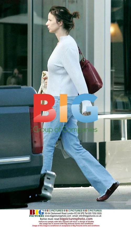 Pregnant Rachael Griffith at Bookshop
