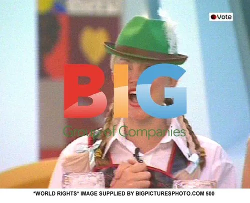 Brigitte and John on Celebrity Big Brother