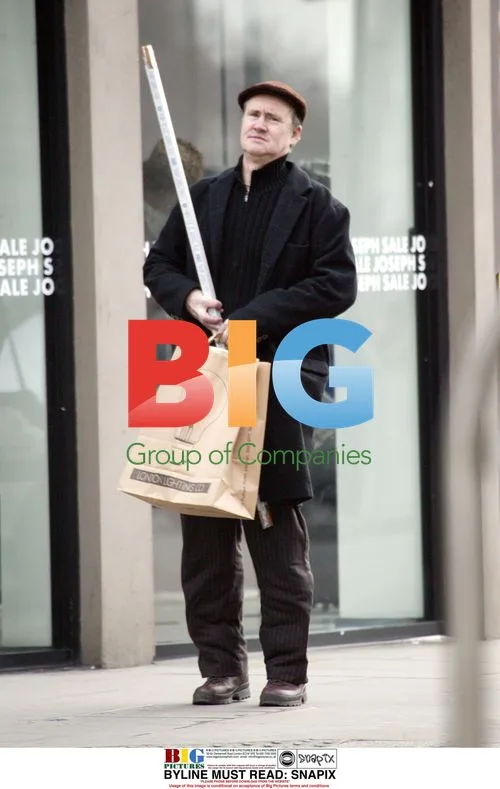 Nigel Planer, 'The Young Ones' actor, out shopping in London