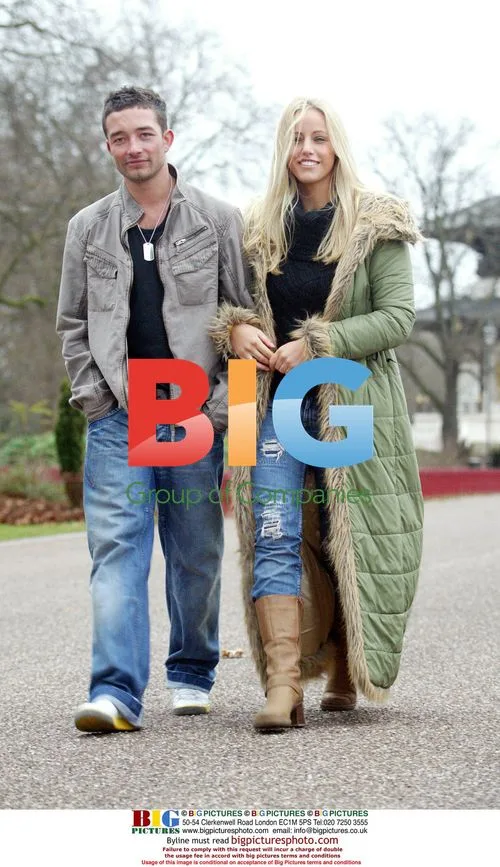 Jessie Wallace's sister Danielle with boyfriend