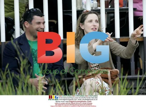 French Actress July Delpy Spotted Smoking with Friend in Hollywood
