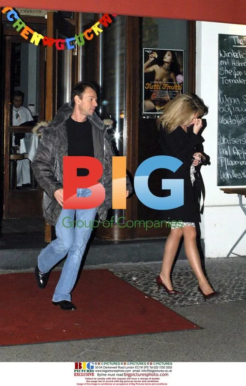 Ben Kingsley's wife Alexandra Christmann seen with Sammy Brauner