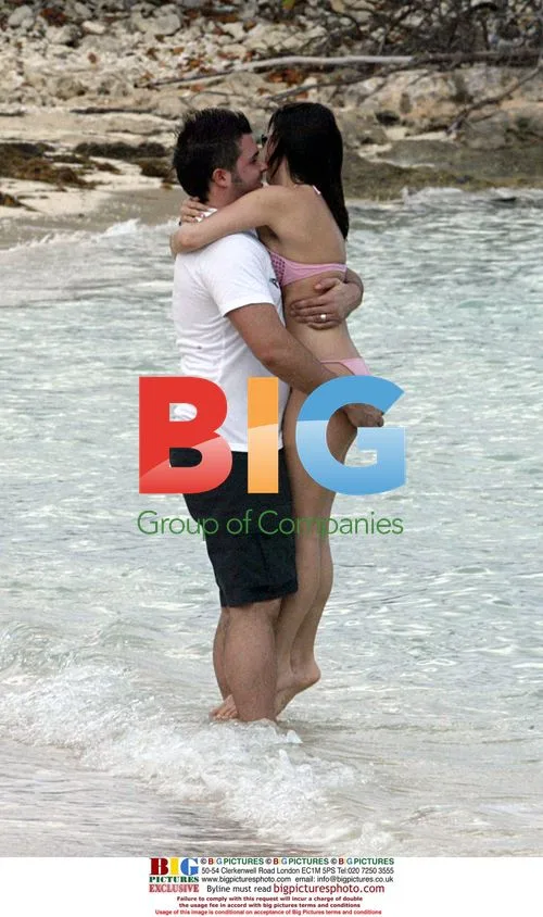 Lisa Scott Lee and Husband in Caribbean