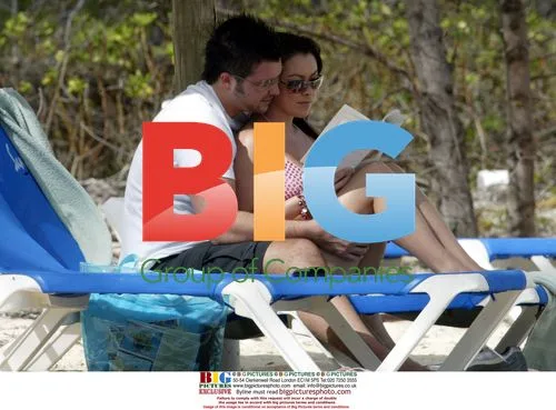 Lisa Scott Lee and Johnny Shantell's Caribbean Beach Day