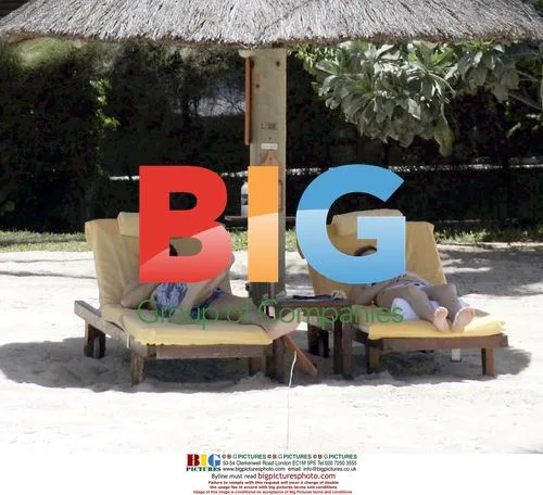 Lord Linley and wife on Mauritius holiday