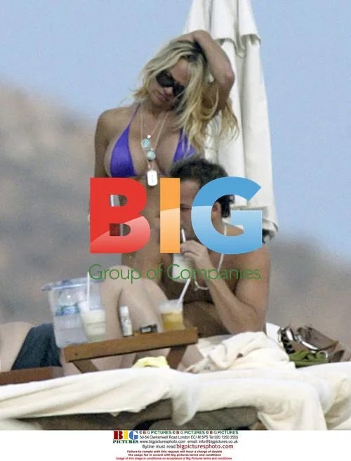 Pamela Anderson and Stephen Dorff's Romantic Beach Getaway