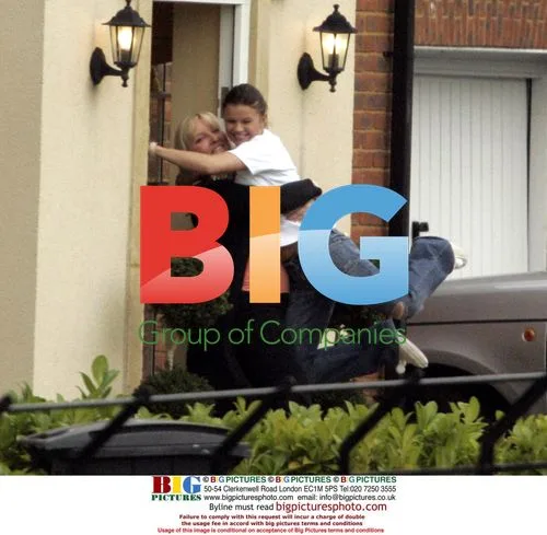 Kerry Katona Carried by Mum
