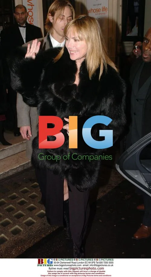 Kim Cattrall at 'Whose life is it anyway?' aftershow party