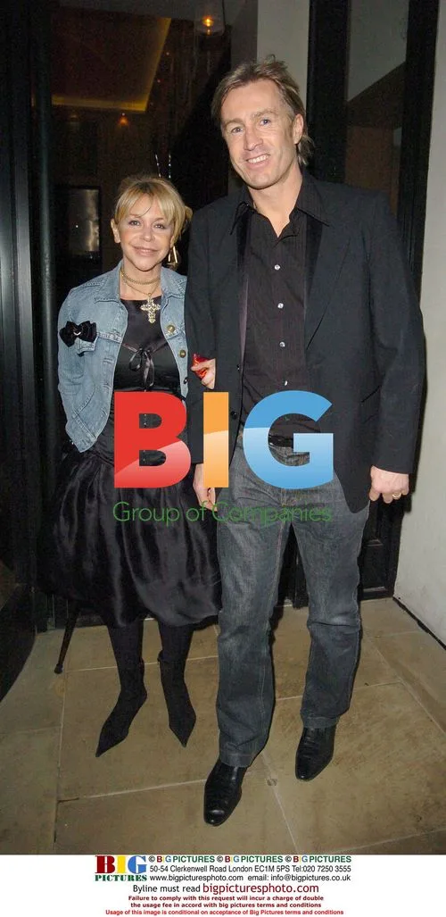 Lesley Ash and Lee Chapman at Chinese New Year