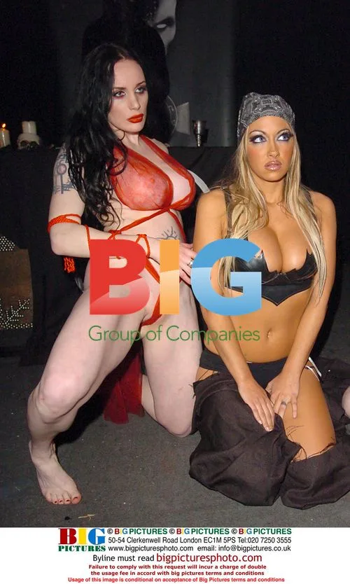 Jodie Marsh at Marquee Club for TV show